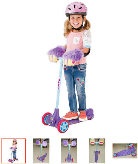 Xe trượt Kick Scooter Razor dành cho bé gái 5 - 6 tuổi trở lên